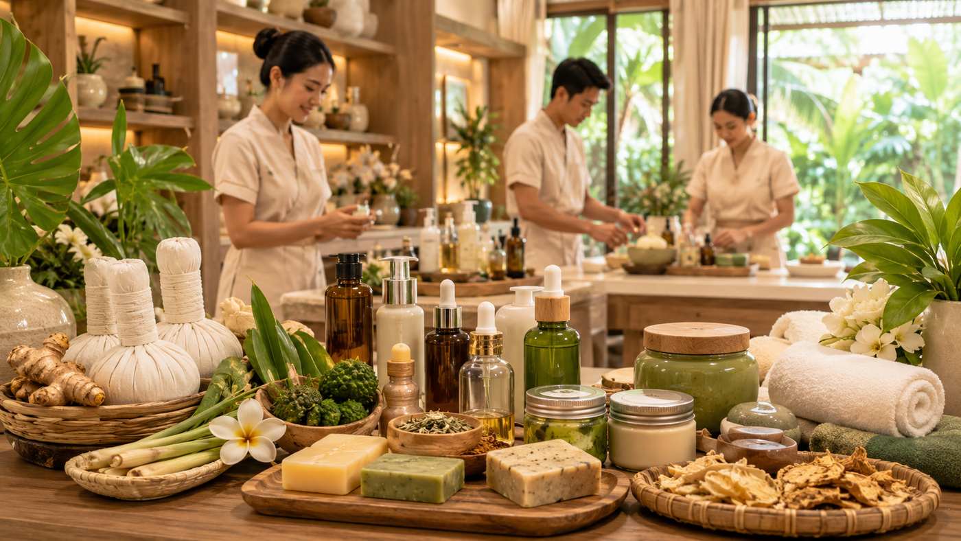 Тайские wellness, SPA и традиционные травяные товары для международных B2B-поставок